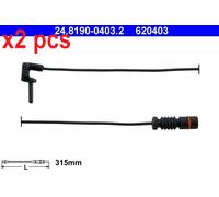 ATE Brake Pad Wear Warning Contact 24.8190-0403.2 DE Stock