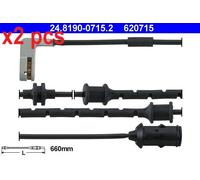 X2 PCS WARNING CONTACT, BRAKE PAD WEAR 24819007152