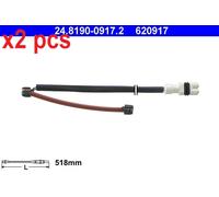 X2 PCS WARNING CONTACT, BRAKE PAD WEAR 24819009172