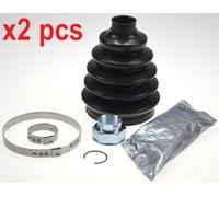 X2 PCS WHEEL SIDE BOTH SIDES L&R 22209 BELLOW KIT, DRIVE SHAFT SPIDAN