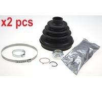 X2 PCS WHEEL SIDE BOTH SIDES L&R 23040 BELLOW KIT, DRIVE SHAFT SPIDAN