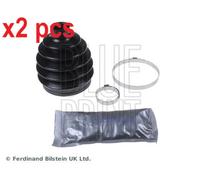 X2 PCS WHEEL SIDE BOTH SIDES L&R BELLOW KIT, DRIVE SHAFT ADG081111 BLUE PRINT