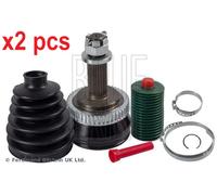 X2 PCS WHEEL SIDE BOTH SIDES L&R JOINT KIT, DRIVE SHAFT ADG089136 BLUE PRINT