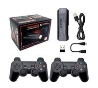 X2 Plus 4K Retro Game Stick, HD Home Video Game Console with 2 Wireless Controllers, HDMI Output, 30000+ Built-in Games (128GB)