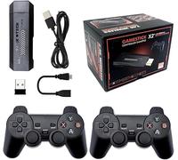 X2 Plus Game Stick Retro Console,Built in 40000+ games 128GB,HD output support HD 4K,with Dual 2.4G Wireless Controllers,Emuelec 4.3 System,Gift for Kid Adult