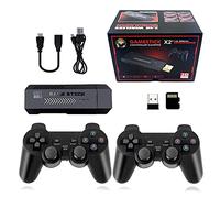 128GB Retro Games Console,X2 Plus Game Stick Retro Console Double Wireless Controller,40000+ Games
