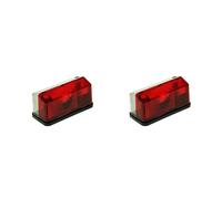 x2 Radex 925 Side Marker Lights, Red/White, Maypole, Bulb, 12v, Red/White