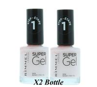 X2 Rimmel Super Gel Nail Paint - Berry Fro Yo 004 Shade 12ml