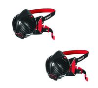 x2 Trend STEALTH/SM AIR STEALTH Half Face Dust Mask Small Medium with P3 Filters