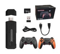 X2 Ultra Retro Game Stick 4K, HDMI Plug and Play Video Game Toy with 40000+ Games, with 2.4G Wireless Controllers,Nostalgia Arcade Handheld Emulators for TV Game Lovers（128G）