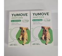 x2 YuMOVE Dog Joint Supplement - 80 Tablets - Exp date 03/26