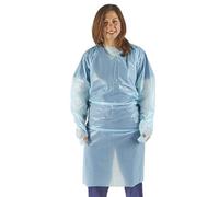 x20 Long Sleeve Medical Isolation Gowns with Thumb Loop GENERISE Fluid Resistant Disposable Gowns - Suitable for Both Staff & Patient Use