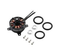 X2204 1480KV 1800KV / X2206 1500KV 1900KV Brushless Motor 2~3S Lipo 3.0mm Shaft for 3D Fixed-Wing Drone and Quadcopter (1PC X2206 1900KV)