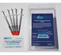 X23-7783D, Direct From Manufacturer Shin-Etsu MicroSi, Genuine High Performance Silicone Thermal Grease, Five 0.5 gm syringes (5x0.5 gm), with Lot #, Exp. Date