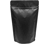 X25 Large Matte Black Zip Lock Stand Up Food Grade Smell Proof Bags Medium (22*34+10cm) Foil Lined. Use For Powders, Food, Sweets, Rice, Coffee
