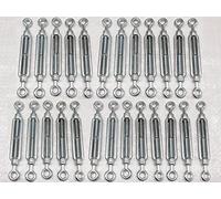 x25 M16 Eye to Eye Straining Screw Turnbuckle
