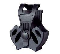 X2TKTACT Polymer Handcuff Case for Most Chain or Hinged Cuffs,Fits ASP, Quick Release Law Enforcement Duty Handcuff Holster, MOLLE Compatible Belt Clip