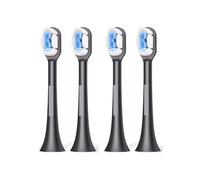 X3 2Pcs Replacement Electric Toothbrush Cloud Feeling Head，Compatible for Brush(2 Boxes Black)