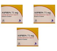 X3 75MG Ultra Relief EC Gastro-Resistant Fast Acting Effective Relief - X3 Packs Total 84 Tablets