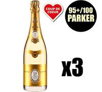 X3 Champagne Cristal Roederer 2009 75 cl
