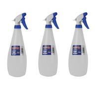 X3 Faithfull 1L Spray Bottle Adjustable Nozzle Plant Mister Jet Faispraytrig