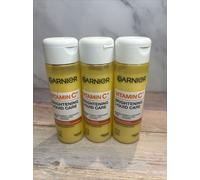 x3 Garnier Vitamin C Brightening Liquid Care 120ml