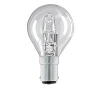 x3 Golf Ball/Mini Gobe B15d G45 / P45 ECO Halogen Dimmable Energy Saver Light Bulbs B15 SBC Small Bayonet Cap 240V 42W = 60W(+1 Free Bulbs)