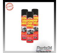 x3 Hammerite Stone Chip Shield Underbody Protector Black Metal Paint 600ml