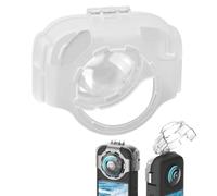 X3 Lens Guard Protective Cover, Snap On Anti Fog Lens Guards, High Definition Image Quality, Ventilation Design, High Toughness Material, Lens Guard for Action Camera. Transparent