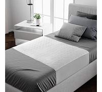 x3 Lynmark® Washable Bed Pads 34"x36" Underpads with Extra Long Tucks and Heavy Absorbency, Reusable Cotton Enhanced Waterproof Mattress Protector Best for Incontinence & Bed Wetting, Pack of 3, Twin