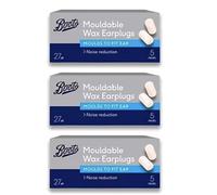 X3 Mouldable Wax EarPlugs for Sleeping, Travelling, Studying Noise Reduction