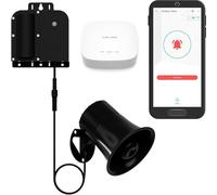 X3 Outdoor Alarm Controller, Ruggedized Battery-Powered Siren/Alarm/Relay Controller, Up to 1/4 Mile Open-Air Range, 130dB Siren, Alexa, Google, IFTTT, Hub Included