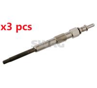 X3 PCS FITS SMART CITY-COUPE 0.8 CDI (S1CLC1, 450.300, GLOW PLUG 12928263 SWAG