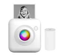 X3 Thermal Printer with BT Connectivity, 203DPI Resolution, 1000mAh Battery, 5V Micro USB Charging, ABS Material, Includes Thermal Paper Roll, Charge Cable and User Manual