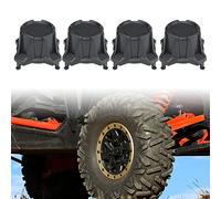 X3 Wheel Center Hub Caps,CUSAUTV Tire Wheel Center Rim Cap Covers Compatible with Can-Am Maverick X3 Turbo R 2017-2020 Accessories,Replace OEM # 705401841 Black, 4PCS