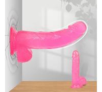 X3a-8-Inch Suction Cup Pink Exercise Anil Plug Kit Classic Hands-Free Suction Cup Adult Tools to Meet Your Needs to The Greatest Exten for Women