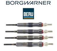 X4 BERU GLOW PLUG FOR RENAULT CLIO MEGANE CAPTUR DACIA DUSTER 1.5 DCI GE110