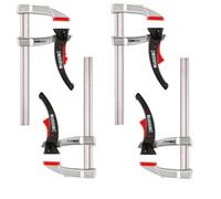 X4 Bessey Kliklamp Quick Release Ratchet F Clamps Light And Strong Kli 300/80