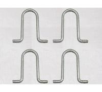x4 Galvanised Concrete In 'U' Bolts - Caravan Tether Ground Anchor Security