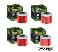 x4 HiFlo Filtro Oil Filter HF 116 Honda CRF CR F 150 2007-2024 Motocross Enduro