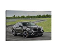 X4 M Competition Sport Car Poster with Track Dynamic Scene And High-Speed Aesthetic Poster Decorative Painting Canvas Wall Posters And Art Picture Print Modern Family Bedroom Decor Posters 20x30inch(5
