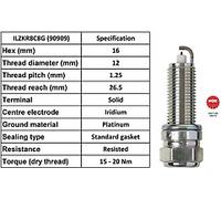 X4 - NGK SPARK PLUG QUALITY OEM 90909 / ILZKR8C8G