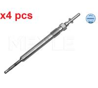 X4 PCS FITS BMW 1 116 D GLOW PLUG 3148600003 MEYLE