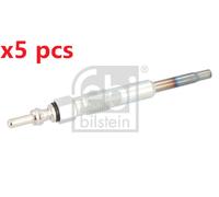 X4 PCS FITS CHRYSLER TACUMA MK II 2.5 TD GLOW PLUG 181461 FEBI BILSTEIN