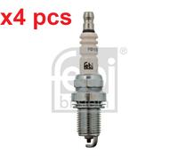 X4 PCS FITS CITROËN AX 14 SPARK PLUG 13412 FEBI BILSTEIN