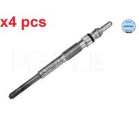 X4 PCS FITS CITROËN C5 II 2.2 HDI GLOW PLUG 40148600002 MEYLE
