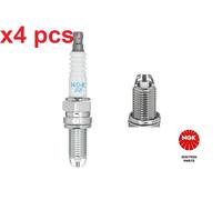 X4 PCS FITS FOR FIAT BRAVA 1.2 16V 80 SPARK PLUG 7168 NGK