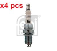X4 PCS FITS FOR FIAT FIORINO PICK UP 1.6 SPARK PLUG 13421 FEBI BILSTEIN