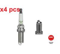 X4 PCS FITS FOR NISSAN MICRA III 1.0 16V SPARK PLUG 1669 NGK