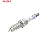 X4 PCS FITS FOR RENAULT CLIO III 1.2 16V SPARK PLUG 0242140802 BOSCH
